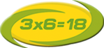 3x6=18